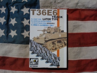 AF35020  T36 E6 Track M-5 Light Tank M-8 Howitzer Motor Carrige